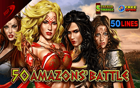 50 Amazons Battle slot machine