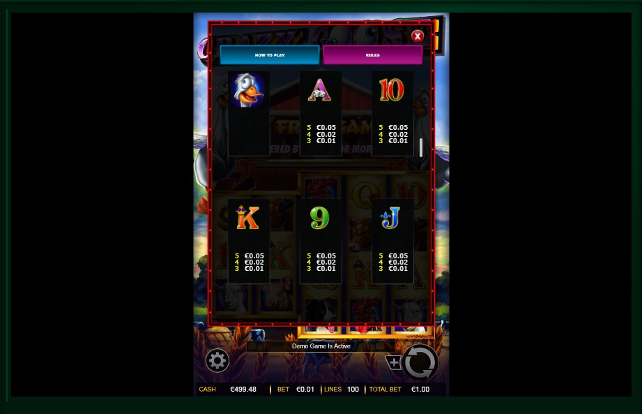 crazy goose slot machine detail image 3