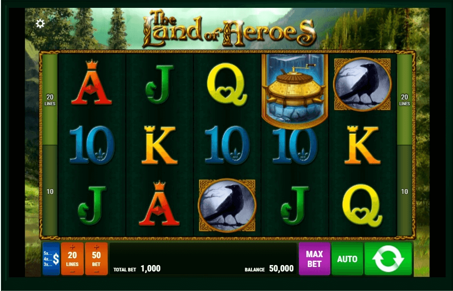 The Land of Heroes slot play free