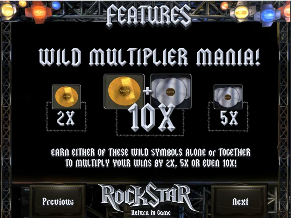 rock star slot machine detail image 1