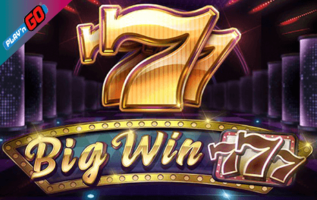 Big Win 777 slot machine