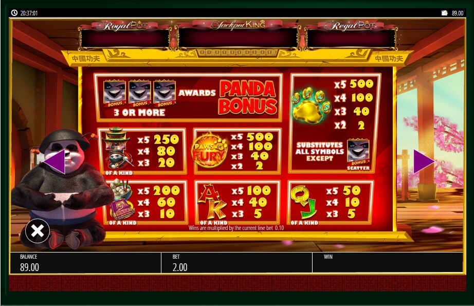 paws of fury slot machine detail image 3