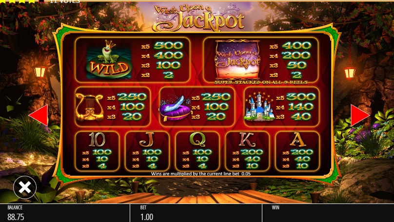 wish upon a jackpot slot machine detail image 6