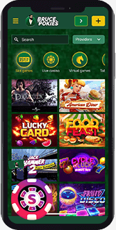 BrucePokies Casino mobile