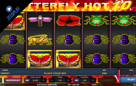 Butterfly Hot 10 slot machine