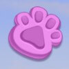 purple footprint - copy cats