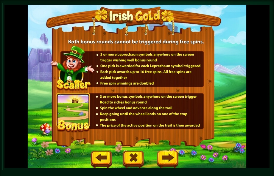 irish gold slot machine detail image 2