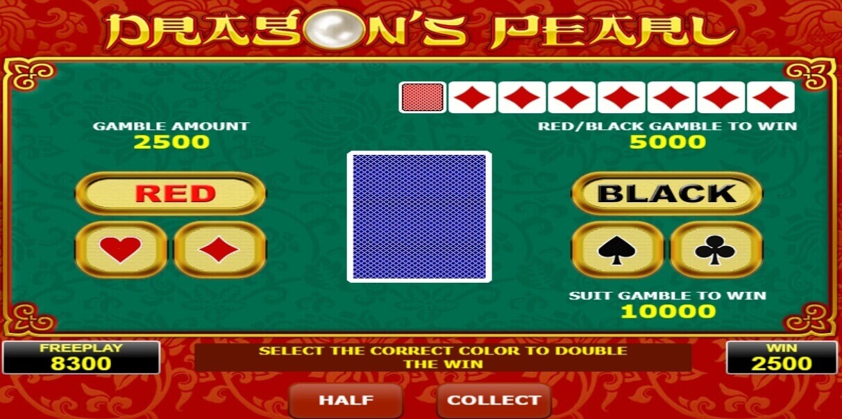 Dragons Pearl slot Gamble feature