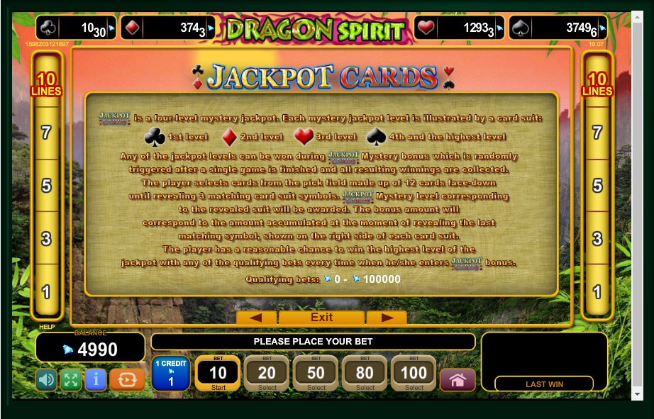 dragon spirit slot machine detail image 1