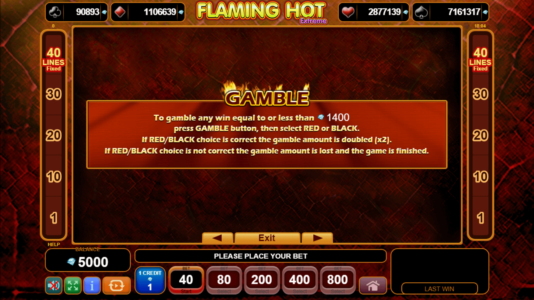 flaming hot extreme slot machine detail image 2