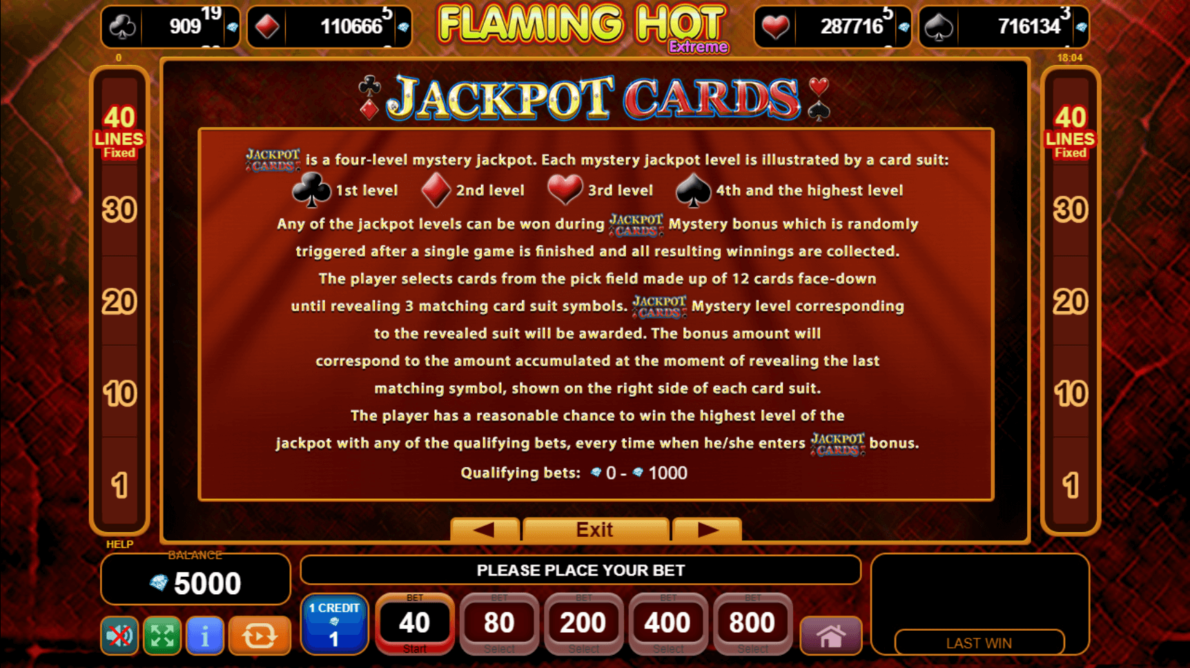 flaming hot extreme slot machine detail image 3