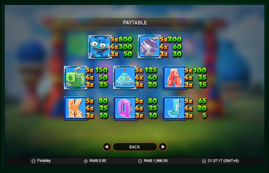 lucky bomber slot machine detail image 4