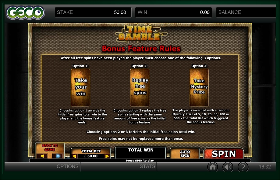 time gamble slot machine detail image 6