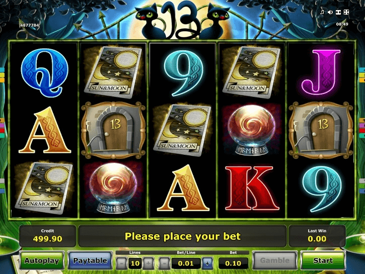 13 slot play free