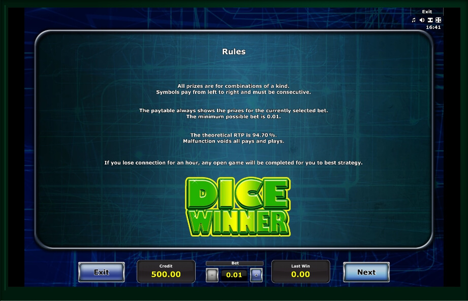 dice winner slot machine detail image 0