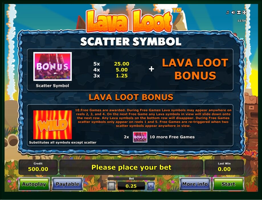 lava loot slot machine detail image 3