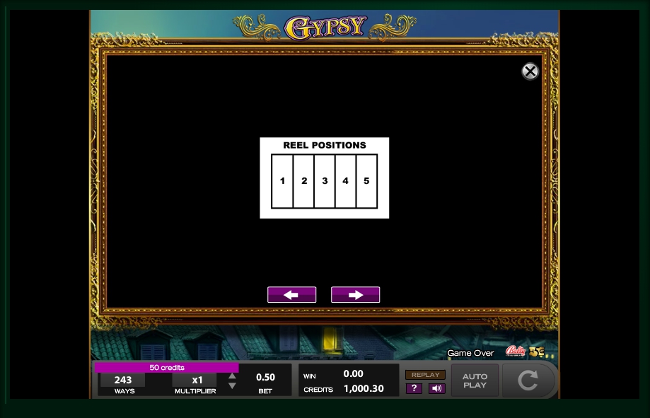 gypsy slot machine detail image 12