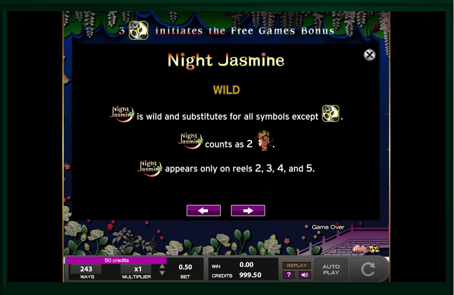 night jasmine slot machine detail image 12