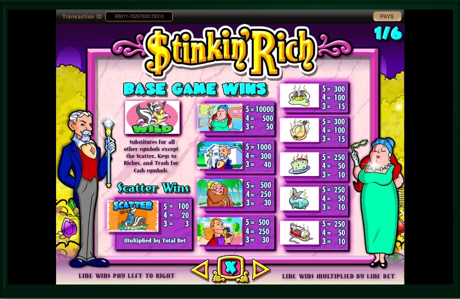 stinkin rich slot machine detail image 5