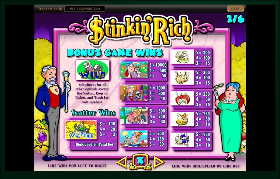 stinkin rich slot machine detail image 4
