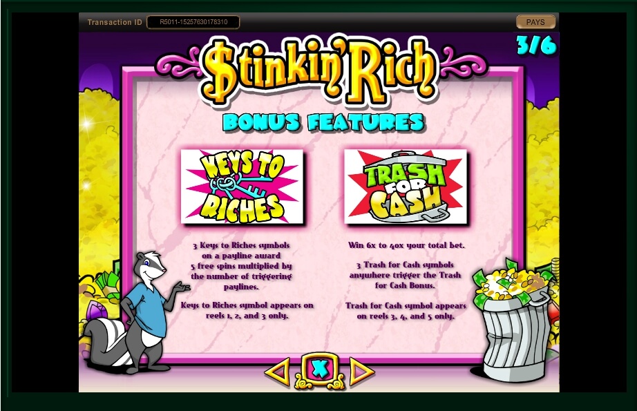stinkin rich slot machine detail image 3