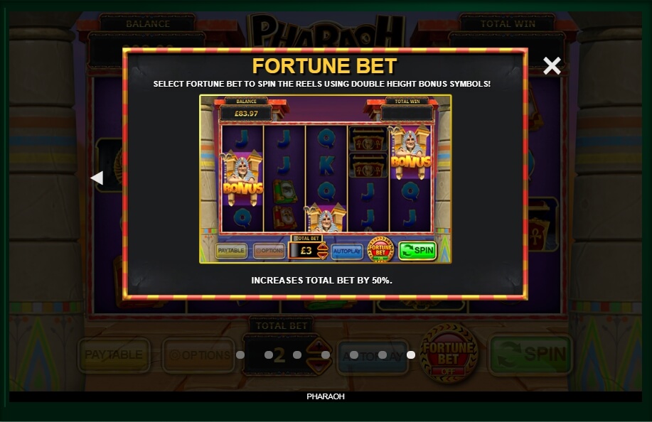 pharaoh slot machine detail image 0