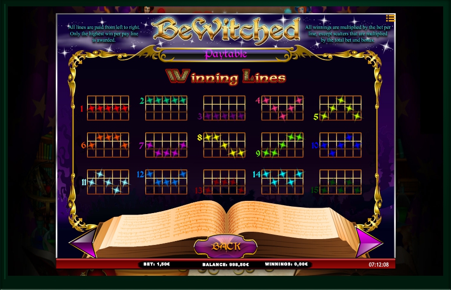 bewitched slot machine detail image 2