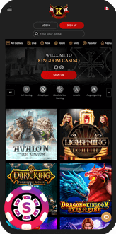 kingdom casino mobile