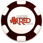 Lucky Red Casino Bonus Chip logo
