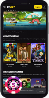 LV BET Casino mobile