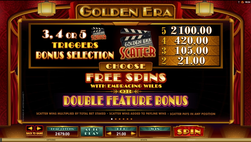 golden era slot machine detail image 6