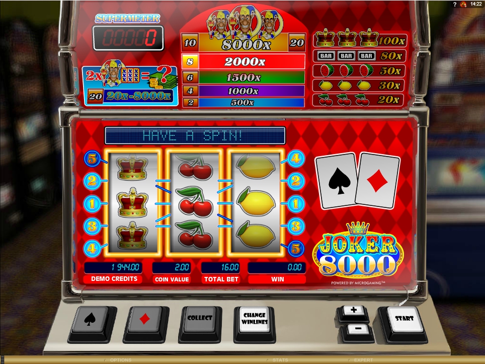 joker 8000 slot machine detail image 0