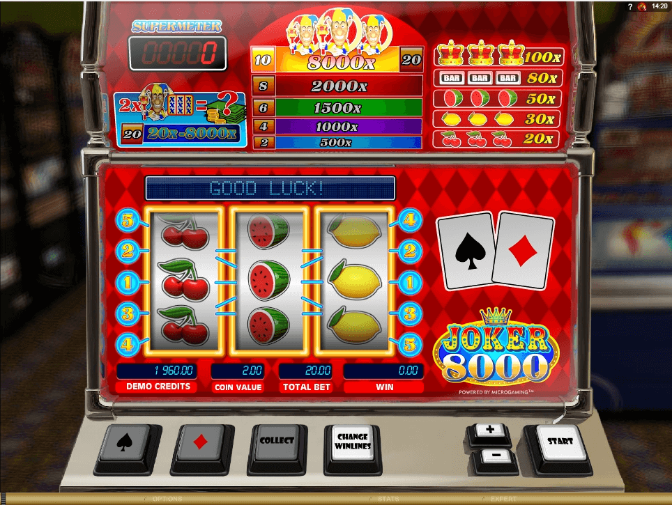 Joker 8000 slot play free