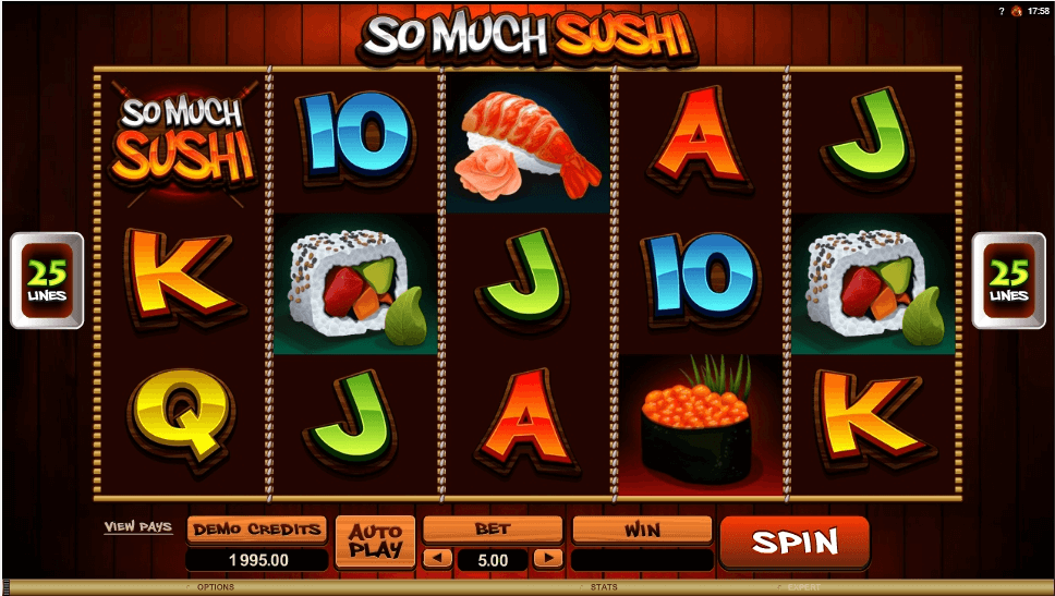 So Much Sushi slot play free