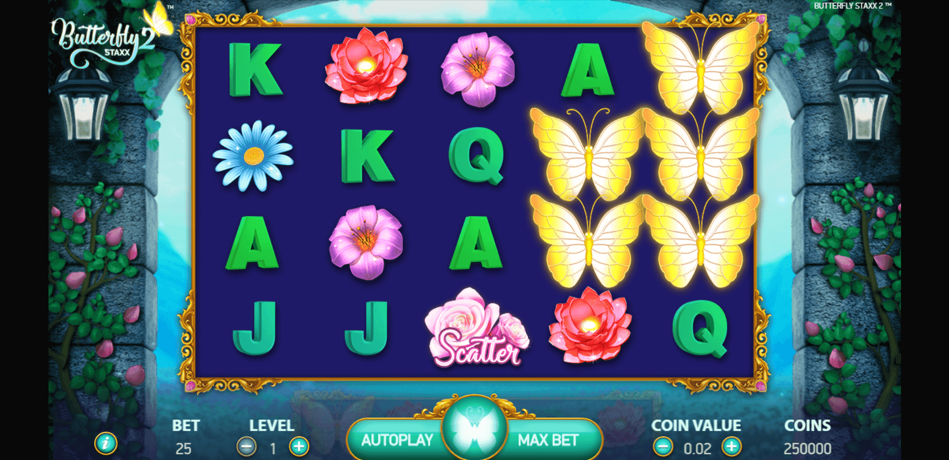 Butterfly Staxx 2 slot play free