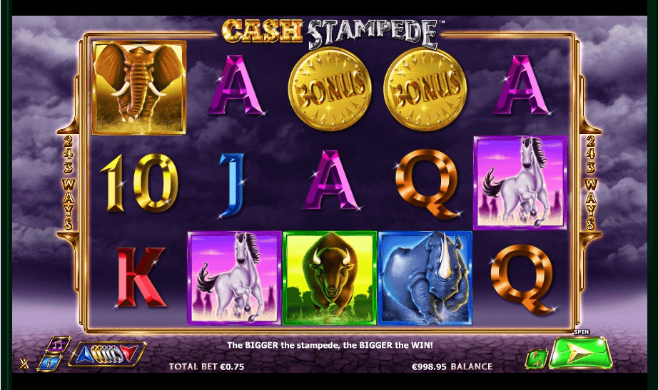 Cash Stampede slot play free