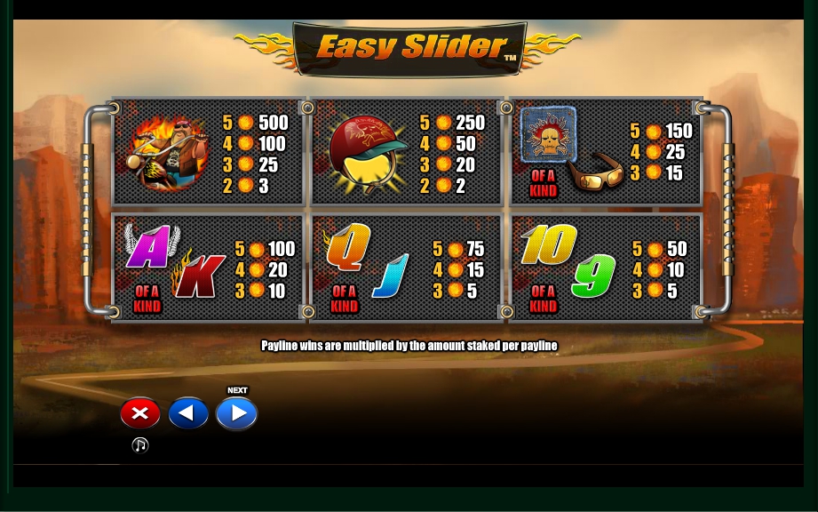easy slider slot machine detail image 2