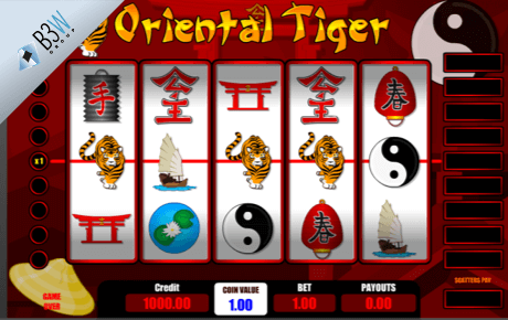 Oriental Tiger slot machine