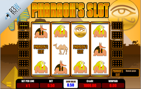 Pharaohs slot machine
