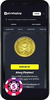 Pirateplay Casino mobile