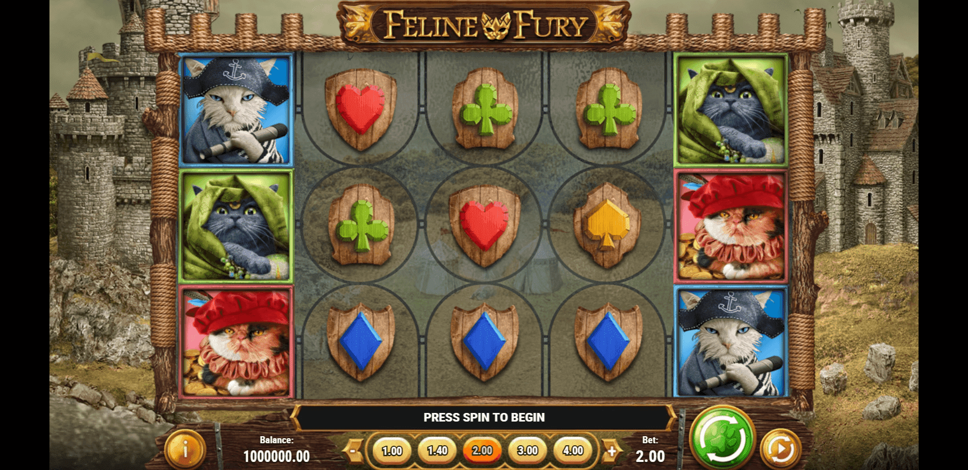 Feline Fury slot play free