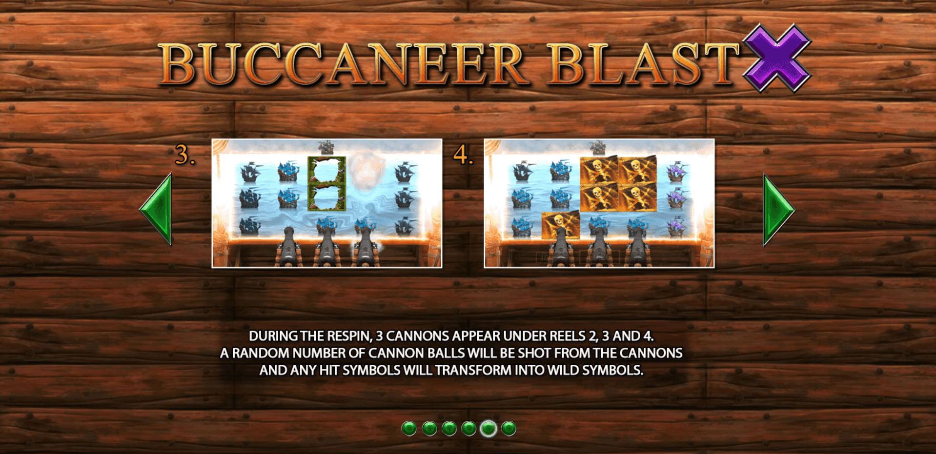 buccaneer blast slot machine detail image 4