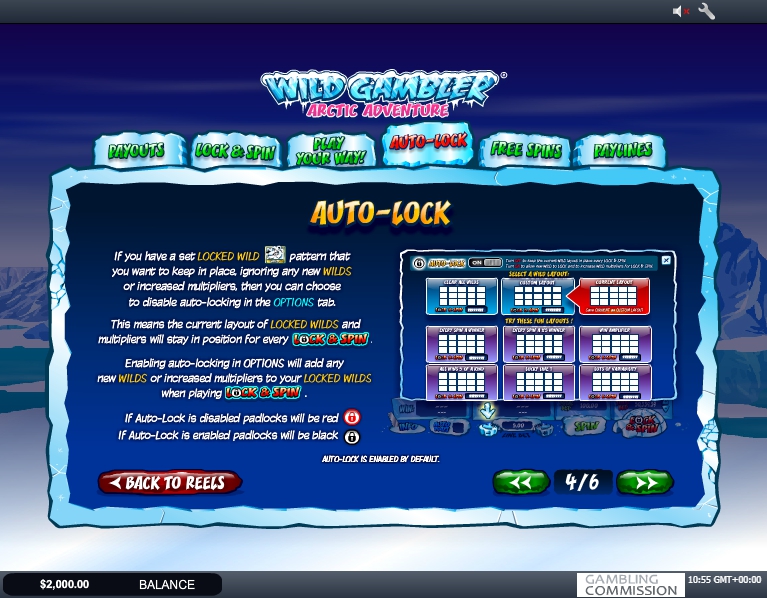 wild gambler arctic adventure slot machine detail image 2