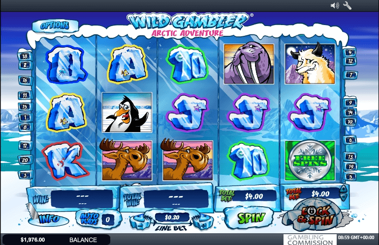 Wild Gambler Arctic Adventure slot play free