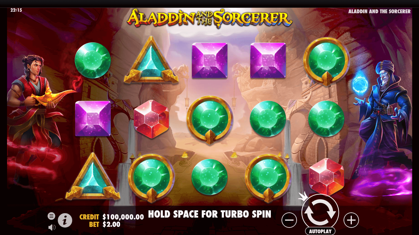 Aladdin and the Sorcerer slot play free