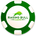 Raging Bull Casino Bonus Chip logo