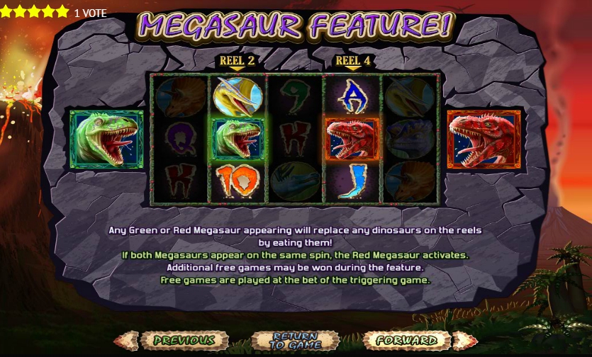 megasaur slot machine detail image 6