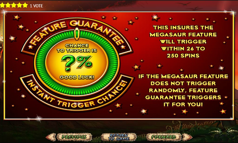 megasaur slot machine detail image 5