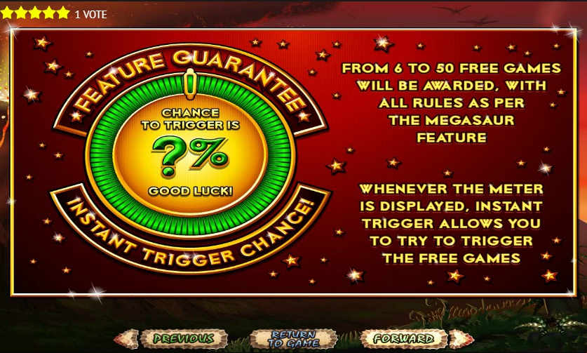 megasaur slot machine detail image 4