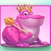 the pink frog - royal frog